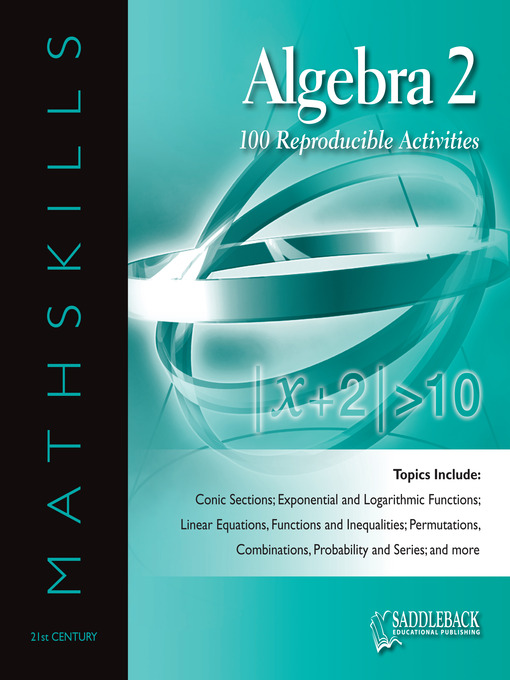 Title details for Mathskills Algebra 2 by Michael Buckley - Available